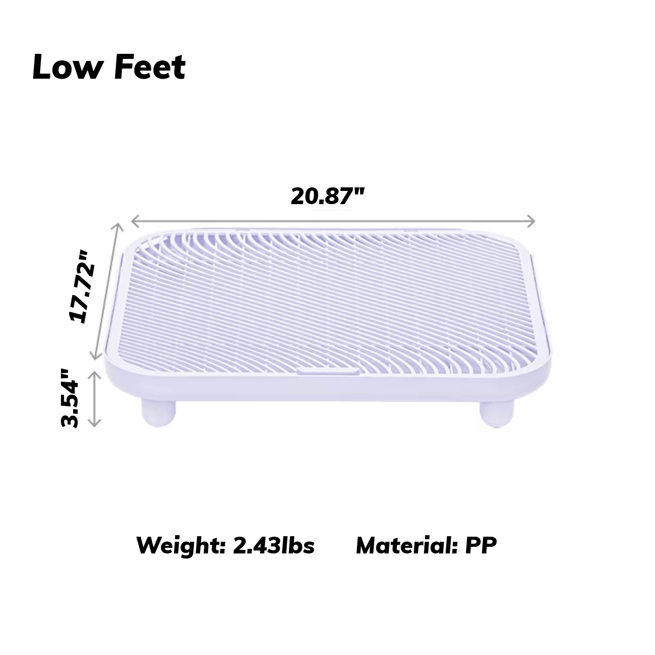 Cat Litter Mat Trapping Mat, Non-Slip Litter Mat for Cat, Litter Step Mat