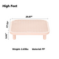 Cat Litter Mat Trapping Mat, Non-Slip Litter Mat for Cat, Litter Step Mat
