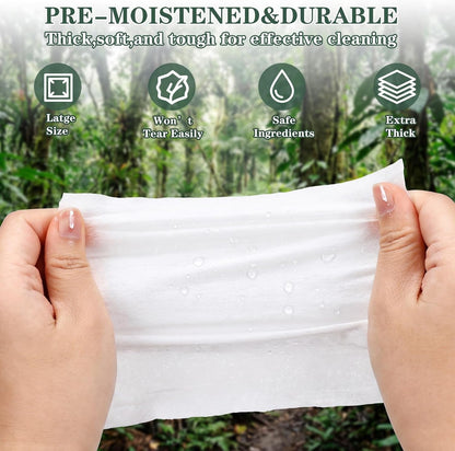 Reptile Habitat Cleaning Wipes – 2 Pack, 200 Count