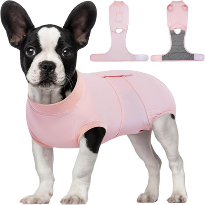 Female Dog Recovery Suit After Spay, XS–2XL