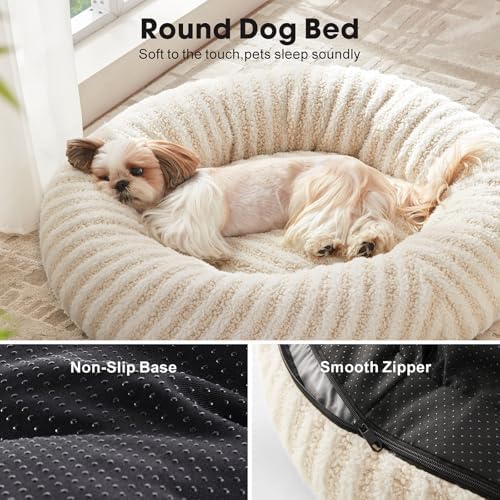 MIXJOY Dog Beds for Small Dogs, Washable Dog Bed