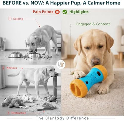 Treat Dispensing Dog Puzzle Toy, Interactive Dog Toys