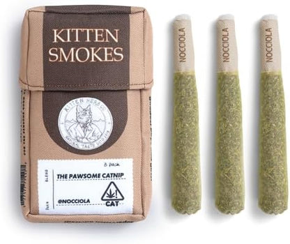 Nocciola 3 Pack Catnip Toys for Cats, Funny Cat Toys Filled