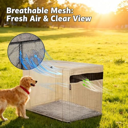 HiCaptain 36-Inch Dog Crate Cover