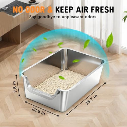 Stainless Steel Litter Box