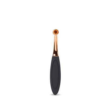 Eye Envy ProPowder Applicator Brush for Dogs and Cats. Use to safely and evenly apply Tear Stain Powder. Small. Washable superfine fiber hair. Long tapered bristles. Ergonomic handle
