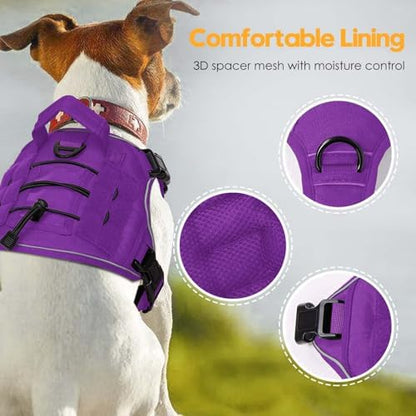 Heavy-Duty Tactical Dog Harness