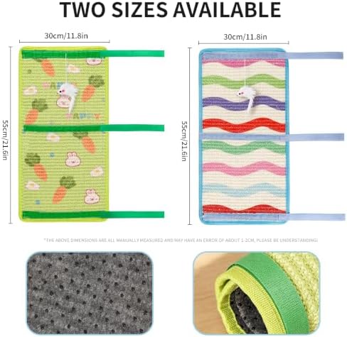 Cat Wall Scratcher for Indoor Cats, Cat Toys Wall Corner Scratcher Pad