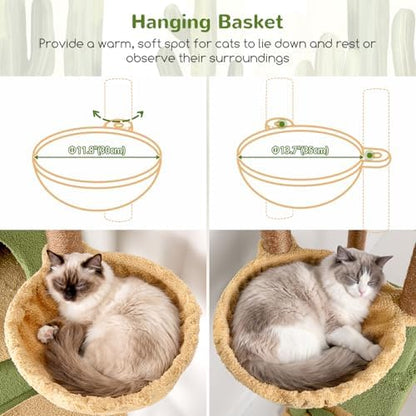 Globlazer Sturdy Extra Large Cactus Cat Tower
