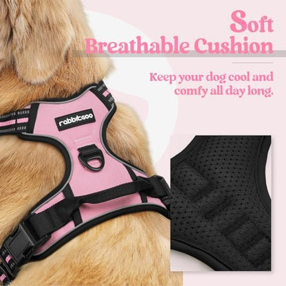 rabbitgoo Dog Harness, No Pull Medium Sized
