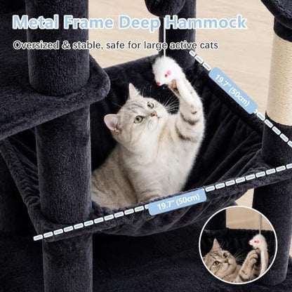 Cat Tree, 81.1" Skyward Corner Cat Tower