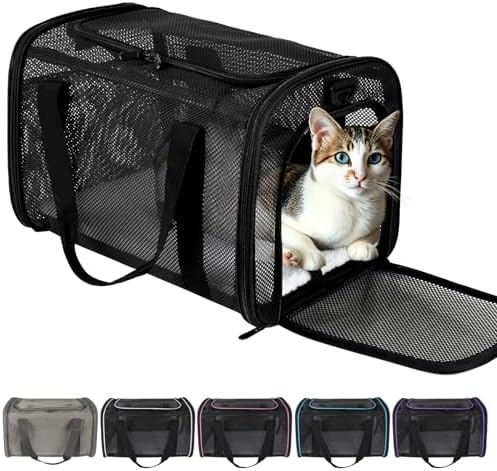 Dog Carrier Pet Carrier for Small Medium Cats Dogs Puppies up to 16 Lbs