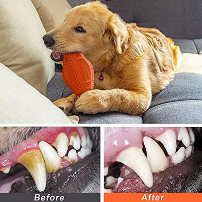 LUKITO Dog Chew Toys 3 Pack for Aggressive Chewers, Tough Toys