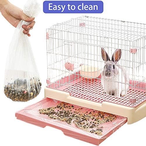upcessory 50 pcs Disposable Cage Liners, Universal Toilet Film