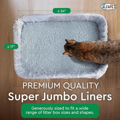 Alfapet Elastic Cat Litter Box Liners