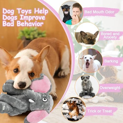 Letsmeet Plush Large Dog Toys
