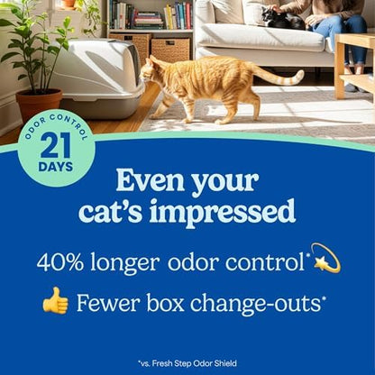 Fresh Step Advanced Ever Fresh Multi Cat Clumping Cat Litter, 16 lb., 2 Pk
