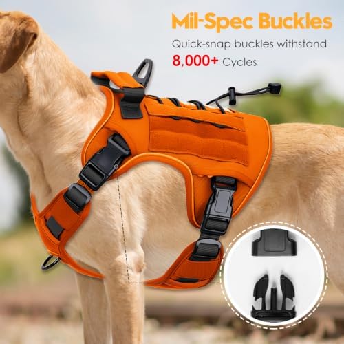 Heavy-Duty Tactical Dog Harness