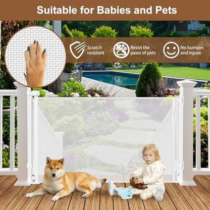 Weatherproof Outdoor Retractable Baby Gates