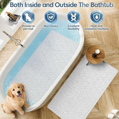 Non-Slip Rubber Bathtub Mat