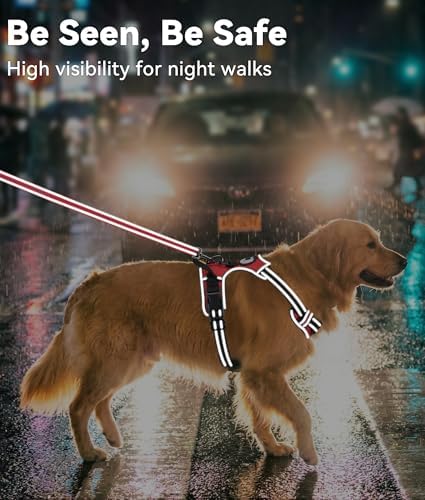 Joytale No Pull Dog Harness for Extra Large Dogs, Front Clip