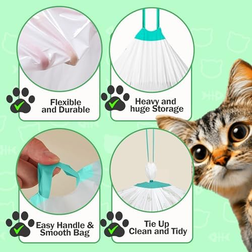 Extra Thick Cat Litter Box Liners
