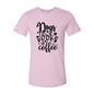 Dogs Books Coffee T-Shirt