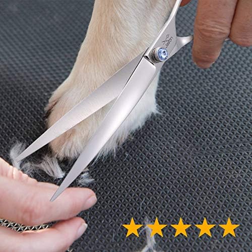 JASON Curved Dog Grooming Scissors