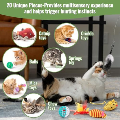 Fashion's Talk Cat Toys Variety Pack