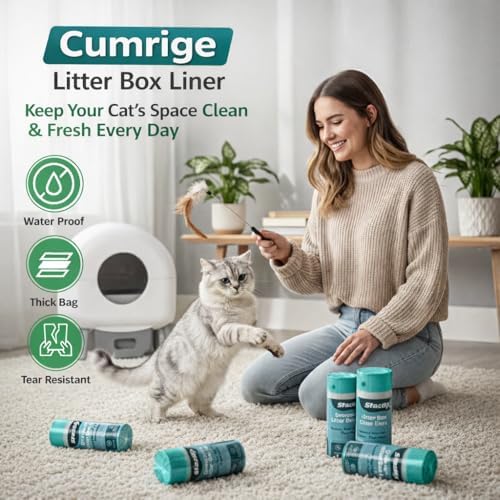 Extra Thick Cat Litter Box Liners