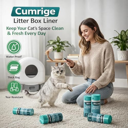 Extra Thick Cat Litter Box Liners