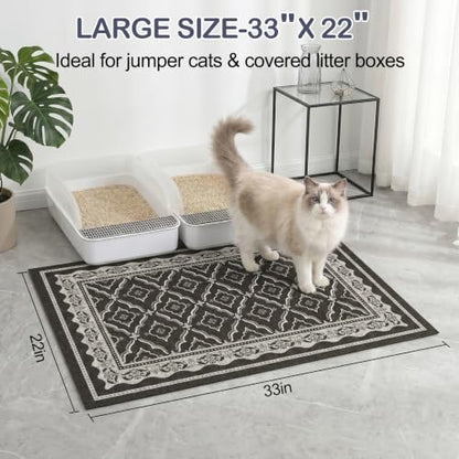 Glittme Cat Litter Mat