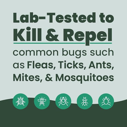 Cedarcide Extra- Strength Tickshield | Deep Woods Cedar Oil Tick & Mosquito Repellent Spray Kills & Repels Ticks, Fleas, Chiggers and Mosquitoes| For People & Pets | Natural Essential Oils | 4 Oz