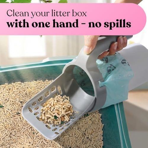 Cat Litter Scooper with Holder