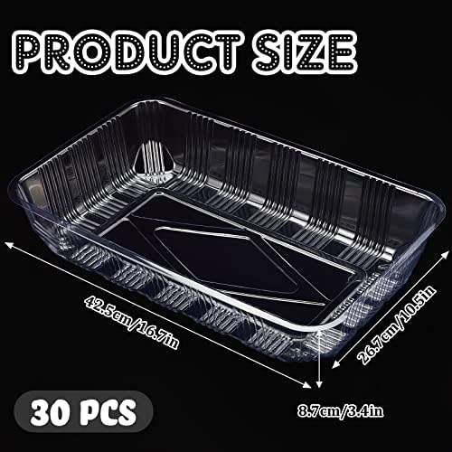 Tessco for you 30 Pack Disposable Litter Boxes for Cats