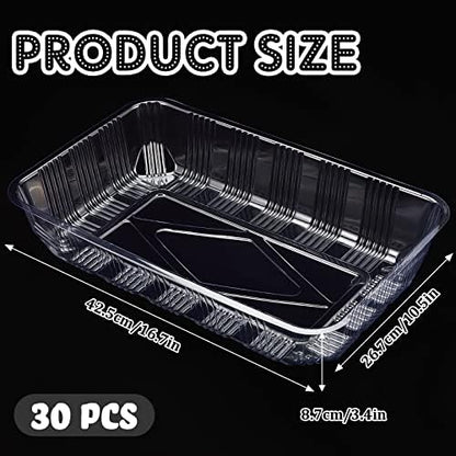 Tessco for you 30 Pack Disposable Litter Boxes for Cats