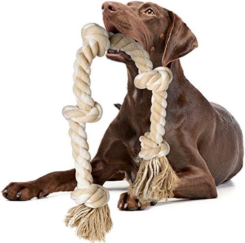 Fida Dog Rope Toys for Aggressive Chewers, Chew Toys for Large Medium Dogs