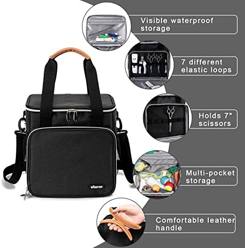 Pet Grooming Bag, Dog Grooming Supplies Organizer Tote Bag