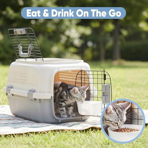 DUMOS 23" Hard-Sided Pet Carrier