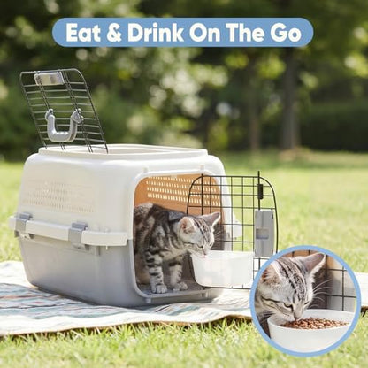 DUMOS 23" Hard-Sided Pet Carrier