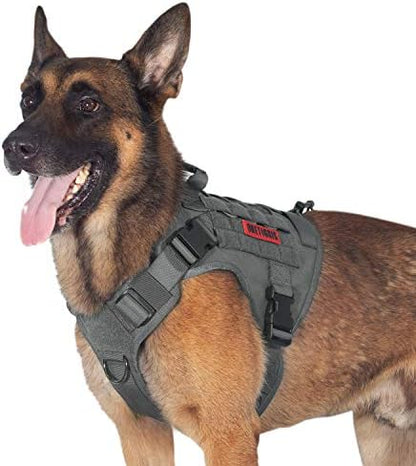 OneTigris Tactical Dog Harness Vest No-Pull Service Dog Vest