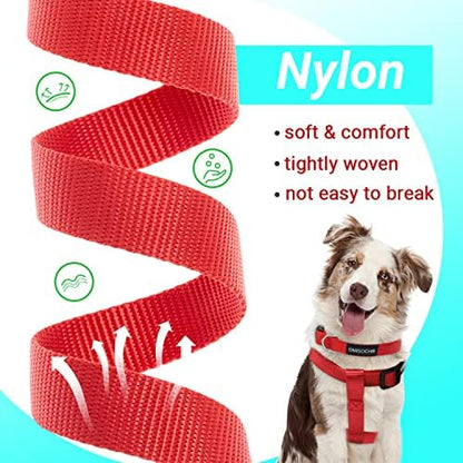 No Pull Dog Harness, Leash & Collar Set, Adjustable Step-in Vest