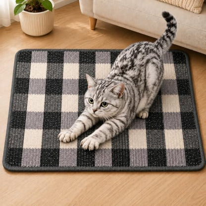 Cat Scratcher Mat, Natural Sisal Cat Scratch Pad