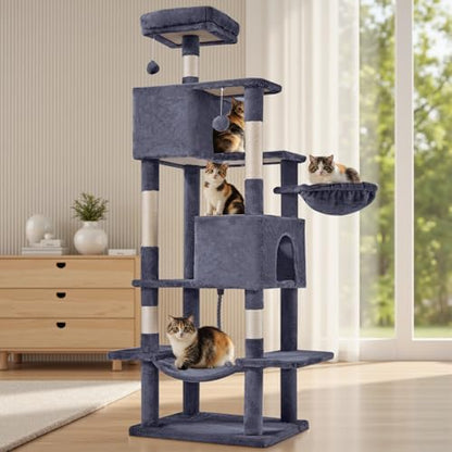 DUMOS 66 Inch Large Cat Tree Tower