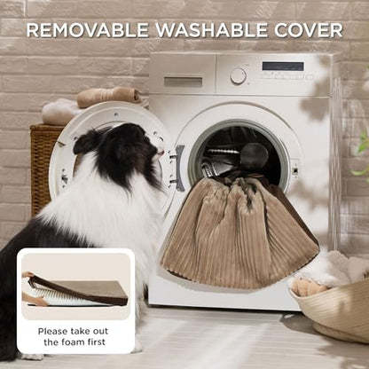 Bedsure ComfyFleece Dog Bed Medium Size Dog