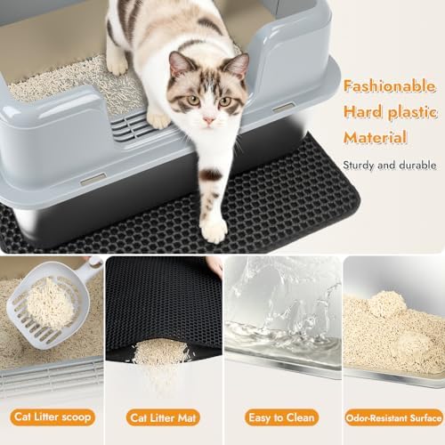 Vivifying XL Stainless Steel Litter Box