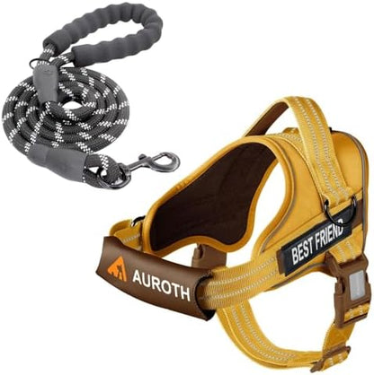 AUROTH Dog Harness and Leash Set
