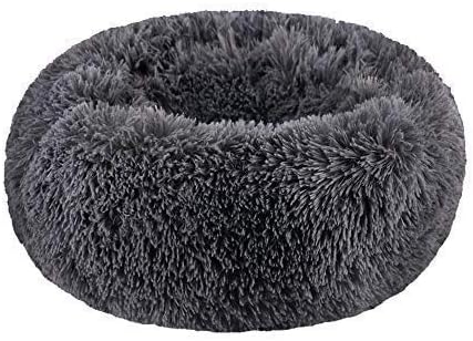 Cat Bed for Indoor Cats, Mini Plush Self Warming Kitten Bed, 20 Inch