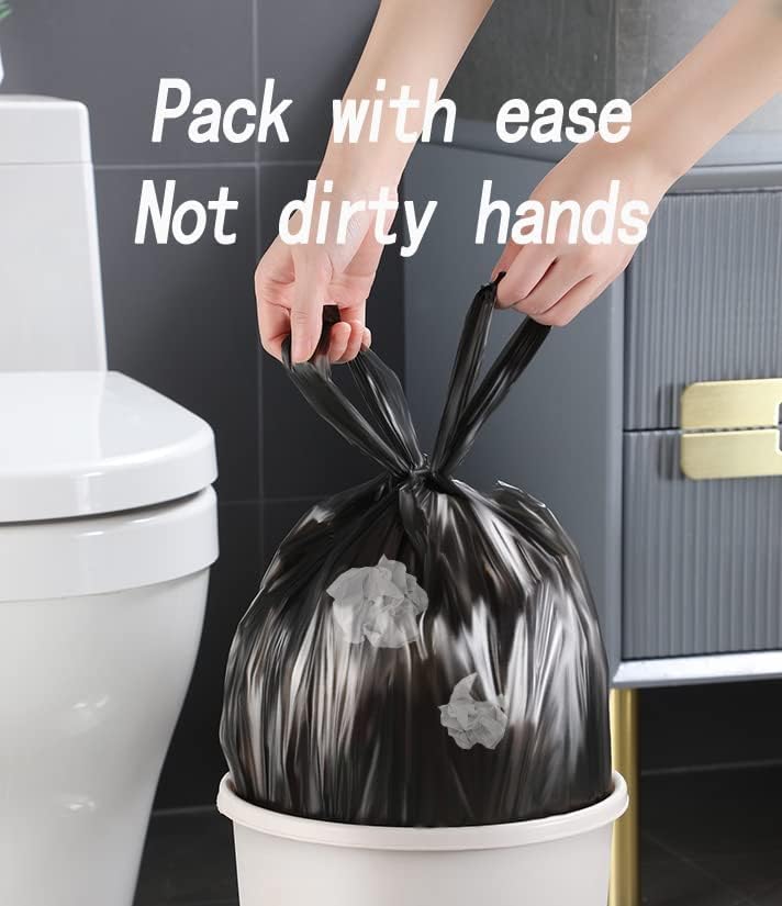 Small Black 4 Gallon Trash Bag