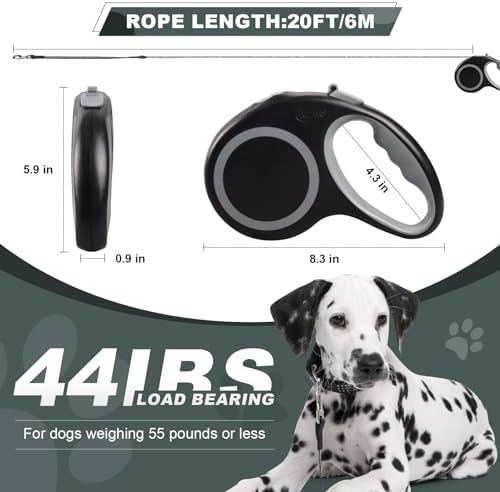 Retractable Dog Leash 20 FT Cord